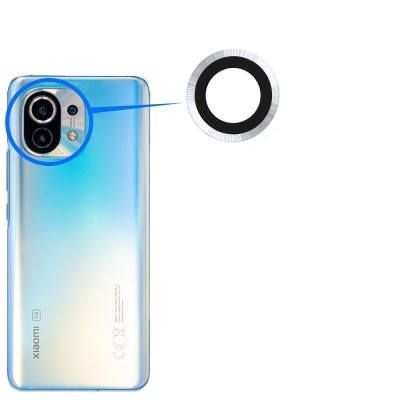 شیشه دوربین شیائومی Xiaomi Mi 11 Camera Glass Lens |خرید شیشه لنز Mi 11