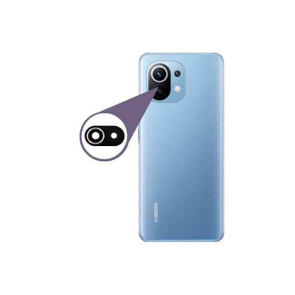 شیشه دوربین شیائومی Xiaomi Mi 11 Lite| خرید شیه لنز Mi 11 Lite